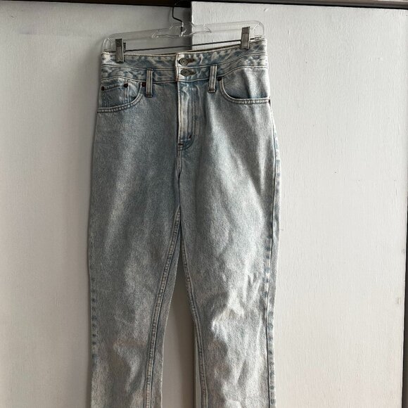 Abercrombie Light Wash Jeans High Rise Size 2 - Picture 1 of 3